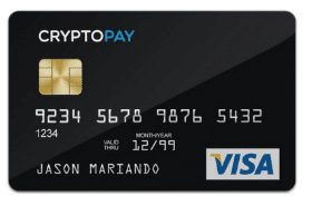 cryptopay debit card