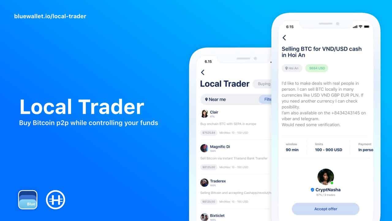 BlueWallet Review - Waarom gebruik ik de Bitcoin Bleu Wallet? | Beste Bank