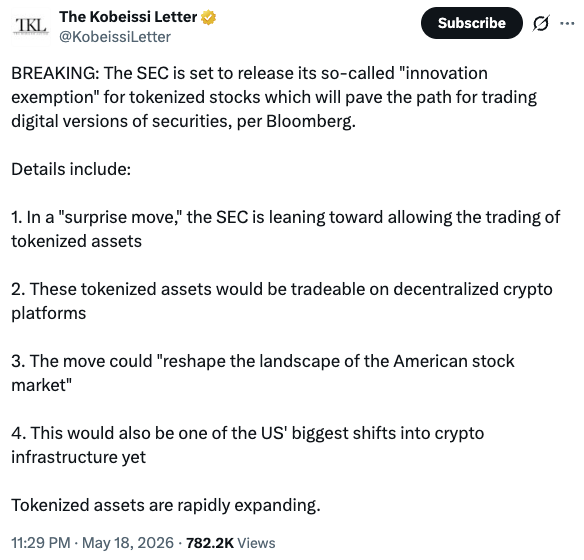 tokenized stocks verhandelen op decentralized exchanges DEX